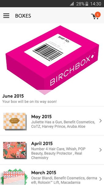 Image 1 for Birchbox