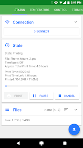 Imagen 3 para OctoRemote for OctoPrint