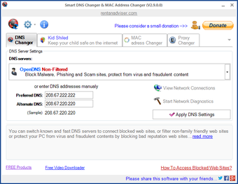 Image 4 for Smart DNS Changer