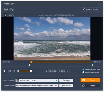 Image 1 for Aiseesoft Video Editor