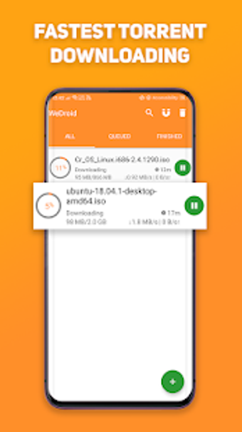 Imagen 3 para WeDroid - Torrent Downloa…