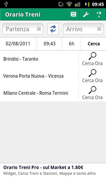 Imagen 0 para Train Timetable Italy