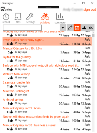 Image 1 for Stravalyzer for Windows 1…