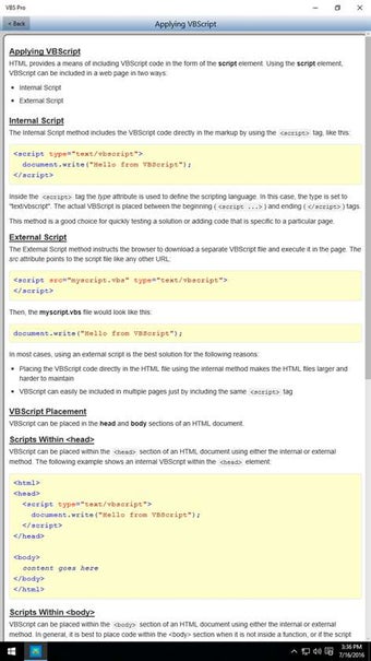 Imagen 0 para VBS Pro for Windows 10