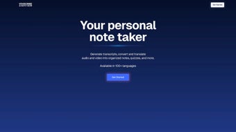 Image 0 for Voxscribe: AI Note Taker