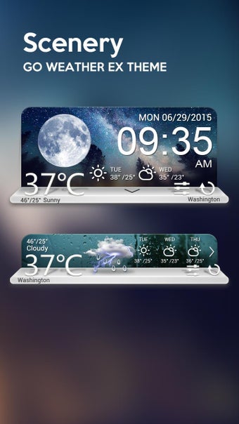 Imagen 0 para Scenery Weather Widget Th…