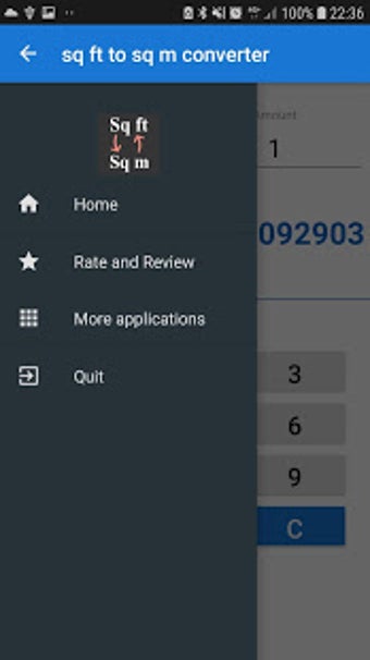 Image 1 for Square Feet to Square Met…