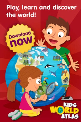 Image 0 for Kids World Atlas Game - D…