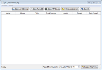 Imagen 1 para QTScrobbler (32-bit)