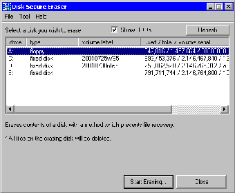 Image 0 for Disk Secure Eraser