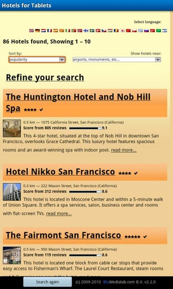 Imagen 2 para Hotels for Tablets