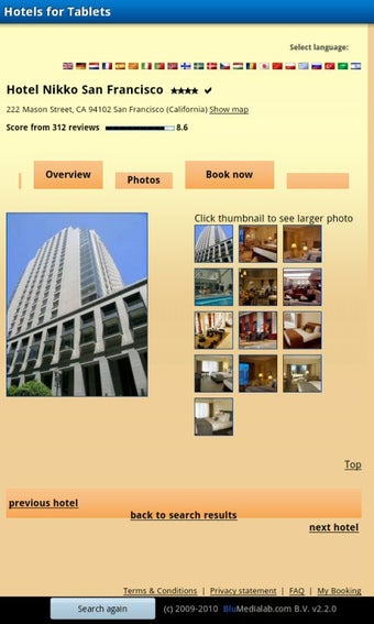 Imagen 1 para Hotels for Tablets