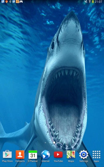 Image 1 for Shark Attack Live Wallpap…