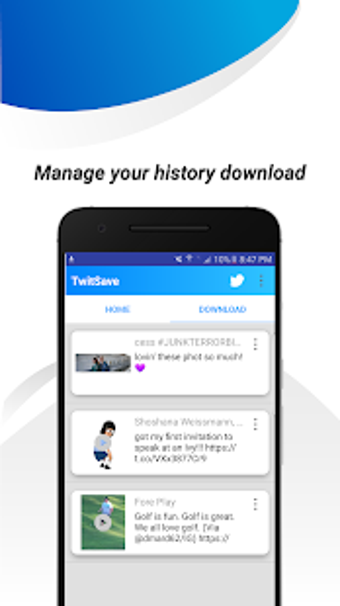 Image 0 for Save video from twitter -…