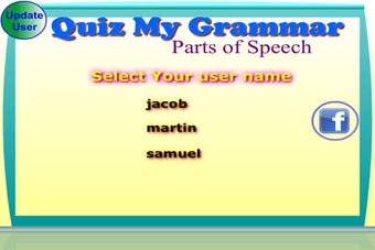 Imagen 0 para Quiz My Grammar Parts of …
