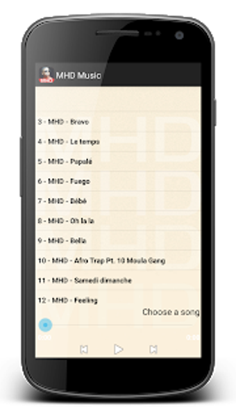 Image 0 for Chansons MHD