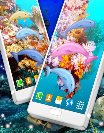 Imagen 0 para Dolphins HD Live Wallpape…