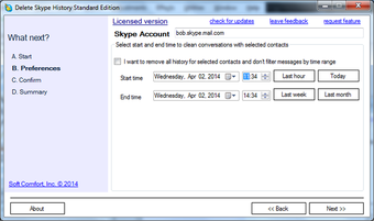 Image 3 for Delete Skype History