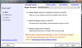 Image 2 for Delete Skype History