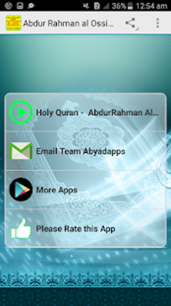 Imagen 1 para Abdur Rahman al ossi Qura…