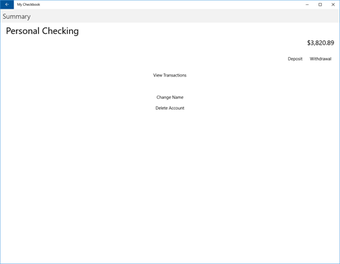 Image 2 for My Checkbook for Windows …