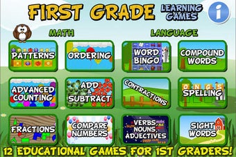 Imagen 0 para First Grade Learning Game…