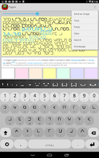 Imagen 0 para Pigpen Keyboard plugin