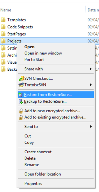 Image 1 for RestoreSure 2013 Free