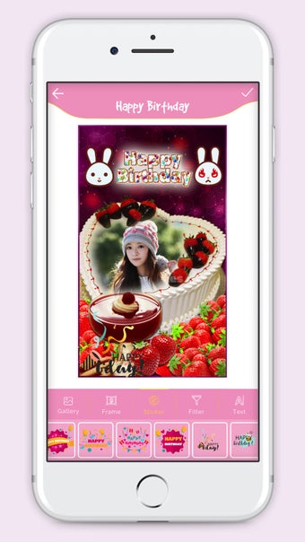 Imagen 0 para Happy Birthday Cake Frame