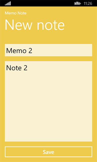 Imagen 2 para Memo Note for Windows 10