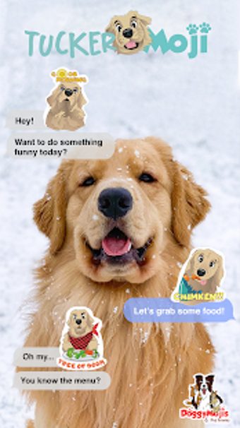 Imagen 0 para TuckerMoji - Golden Dog S…