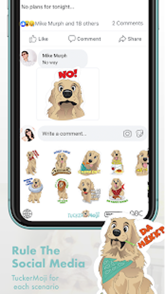 Imagen 0 para TuckerMoji - Golden Dog S…