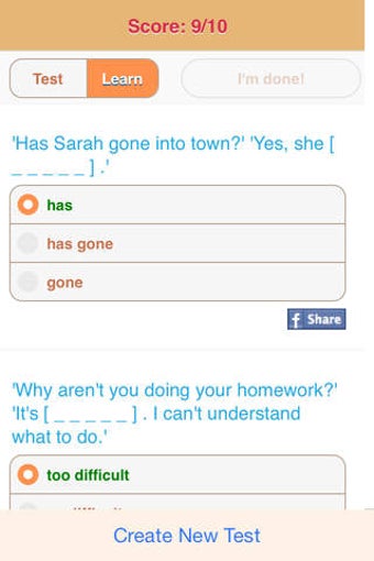 Image 0 for Test English Grammar