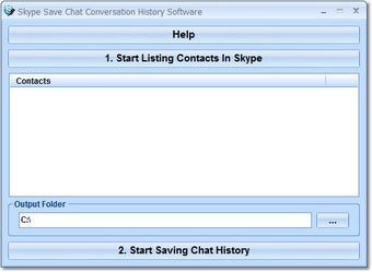 Imagen 0 para Skype Save Chat Conversat…