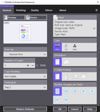Imagen 1 para Toshiba Print Experience …