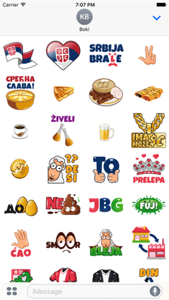 Image 0 for SerbMoji - Serbian Sticke…