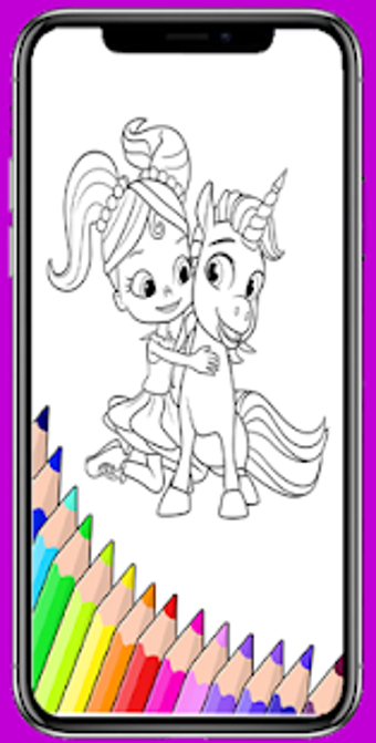 Imagen 2 para Rainbow Rangers Coloring …
