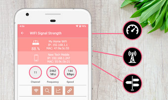 Imagen 2 para WIFI Signal Strength Scan…