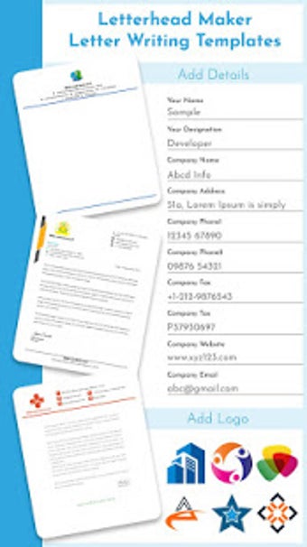 Imagen 1 para Letterhead Maker - Letter…