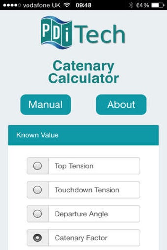 Image 0 for Catenary Calculator