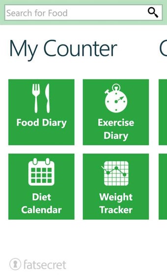 Imagen 1 para FatSecret for Windows 10