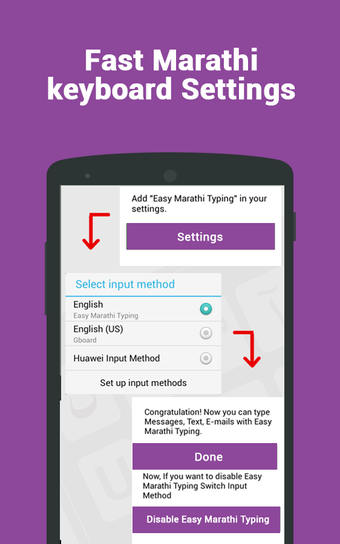 Image 0 for Fast Marathi Keyboard-Eng…
