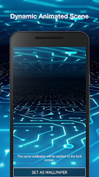 Image 0 for Circuit Board Live Wallpa…