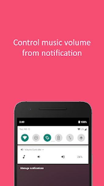 Imagen 0 para Volume Control: Notificat…