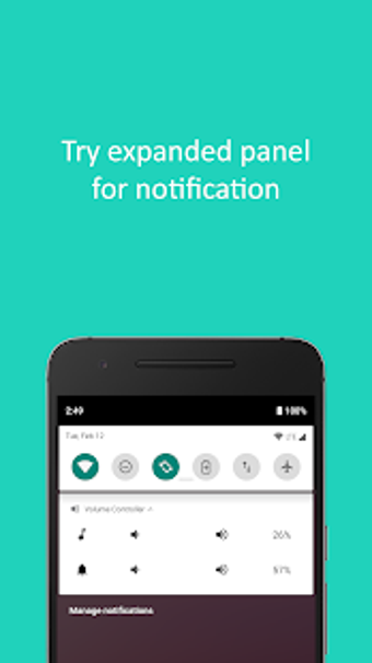 Imagen 1 para Volume Control: Notificat…