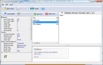 Imagen 0 para JavaScript News Ticker