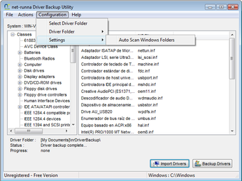 Image 0 for Net-runna Driver Backup