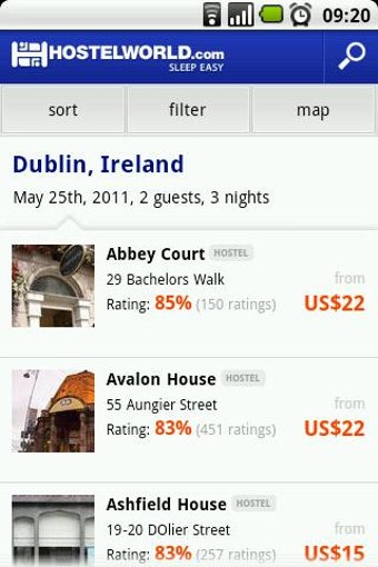 Imagen 1 para Hostelworld - book Hostel…