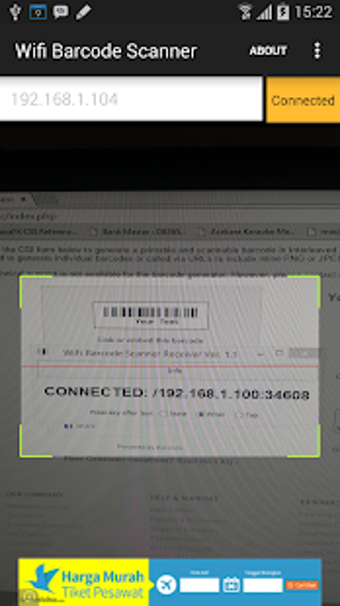 Imagen 1 para WiFi Barcode Scanner