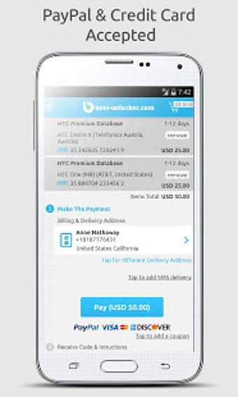 Imagen 2 para SIM Unlock for Samsung Ga…